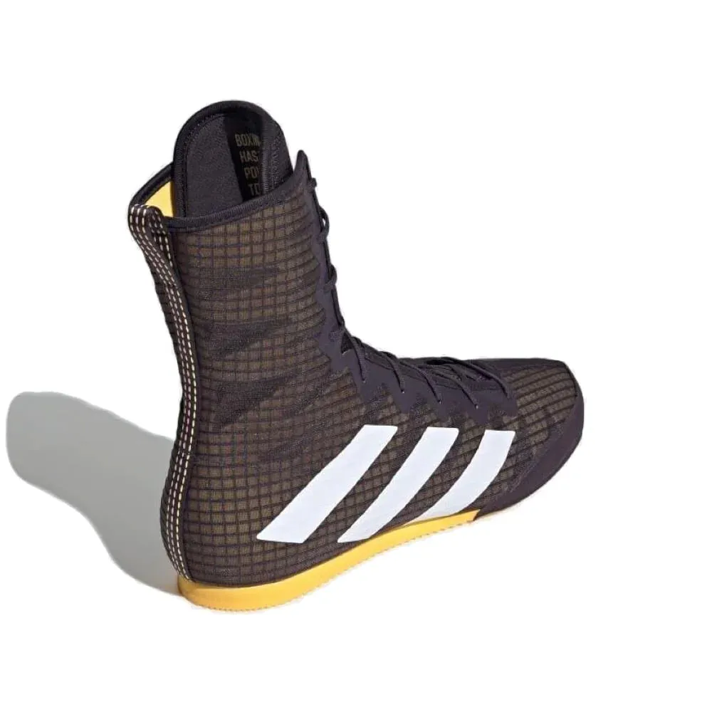 Adidas BOX HOG 4 Boxing Shoes Black OLY
