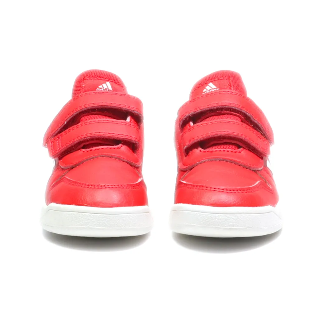 Adidas Sneakers Leather Red Colour For Kids