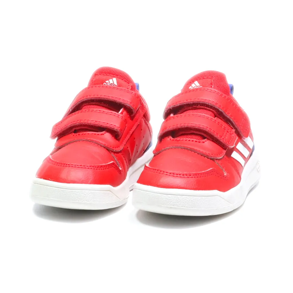 Adidas Sneakers Leather Red Colour For Kids