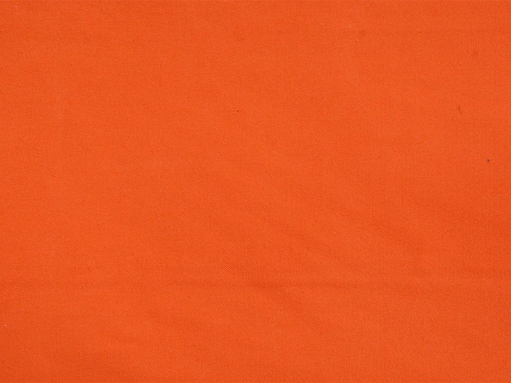 Bright Orange Plain Heavy Cotton Canvas Fabric (Wholesale)