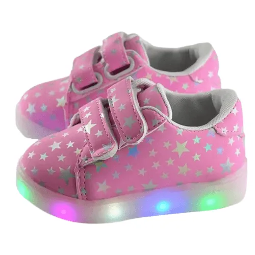 Casual Unisex Boy Girl  Led Luminous Sneakers Shoes