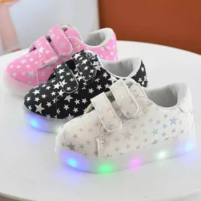 Casual Unisex Boy Girl  Led Luminous Sneakers Shoes