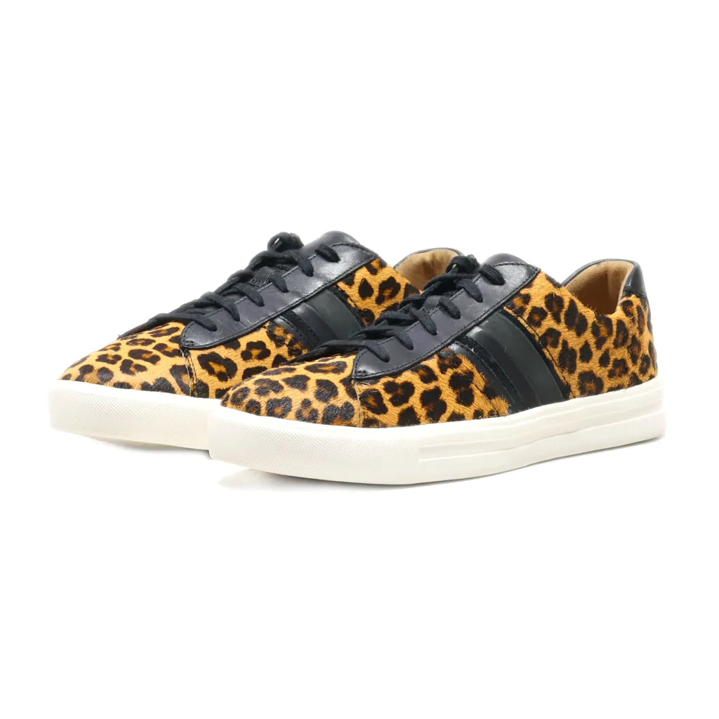 Clarks Low-Top Sneakers Fabric Multicolour Colour For Women