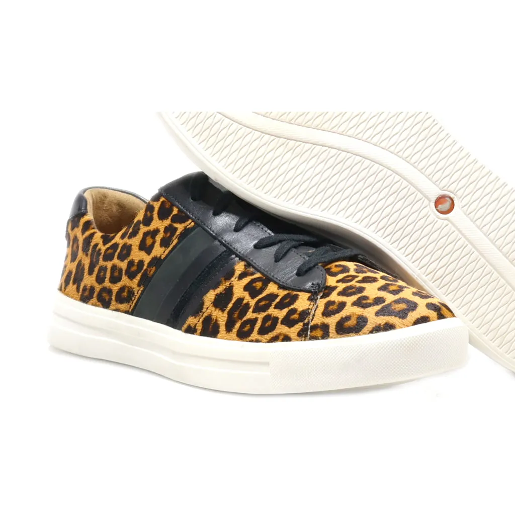 Clarks Low-Top Sneakers Fabric Multicolour Colour For Women