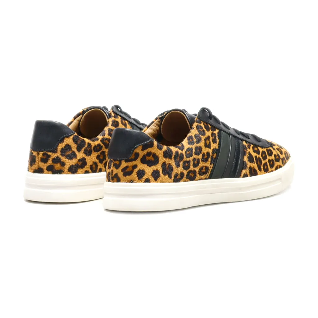Clarks Low-Top Sneakers Fabric Multicolour Colour For Women