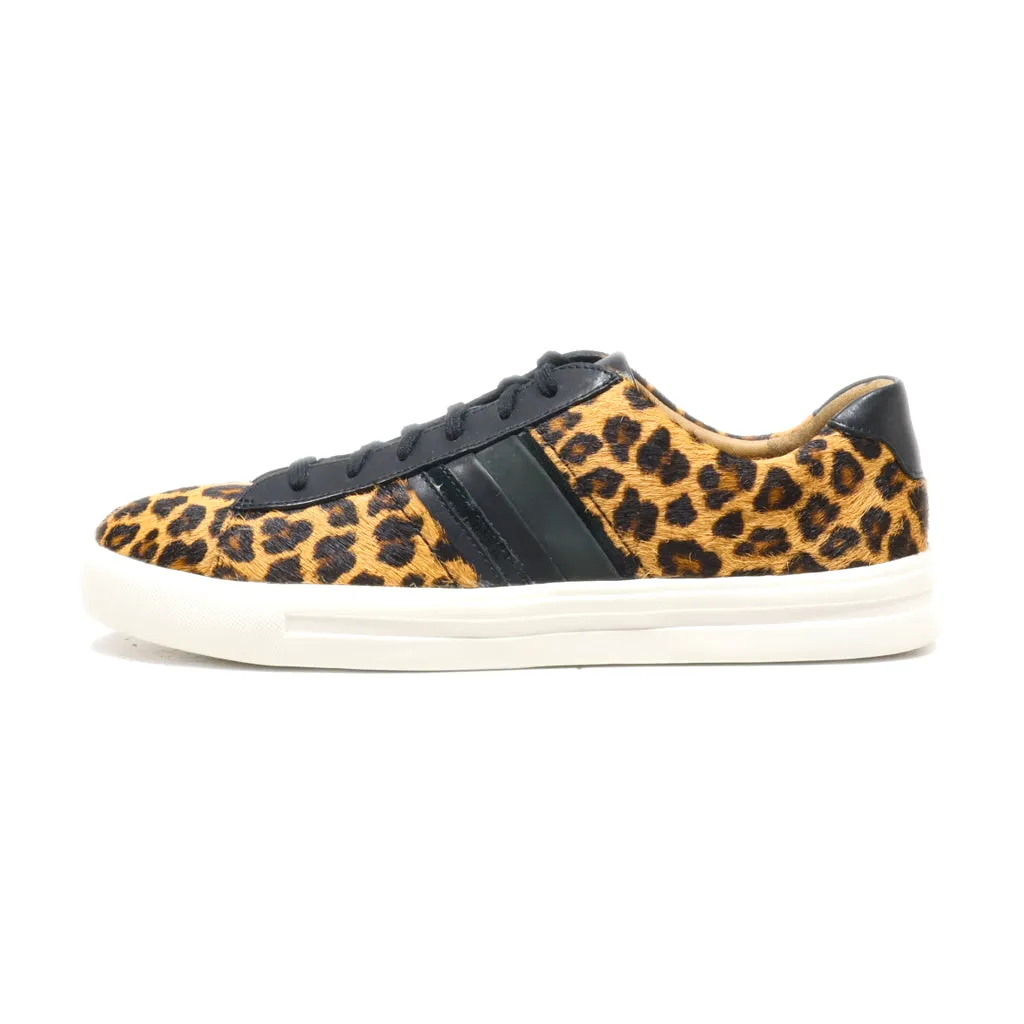 Clarks Low-Top Sneakers Fabric Multicolour Colour For Women