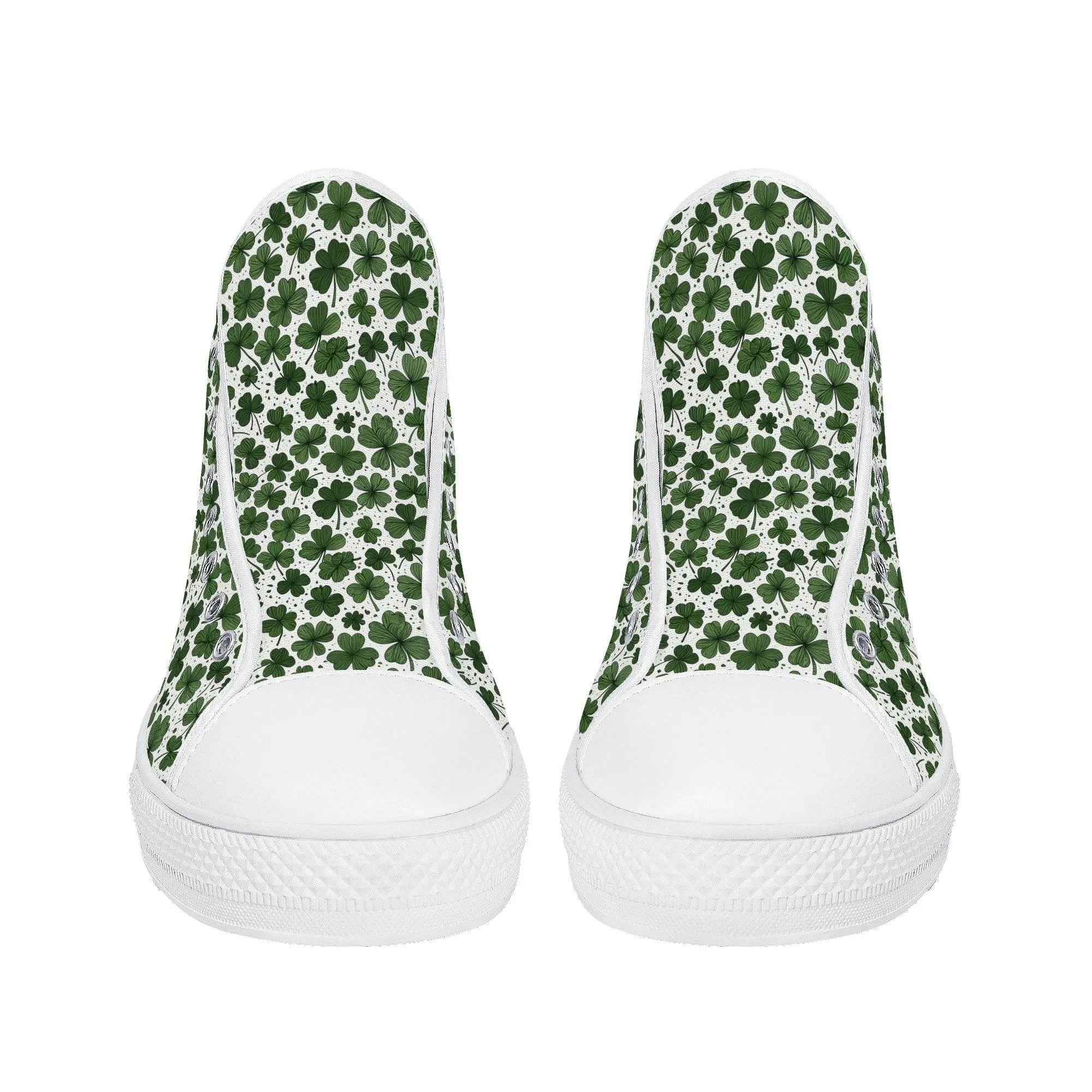 Clovers Mens High Top Canvas Shoes