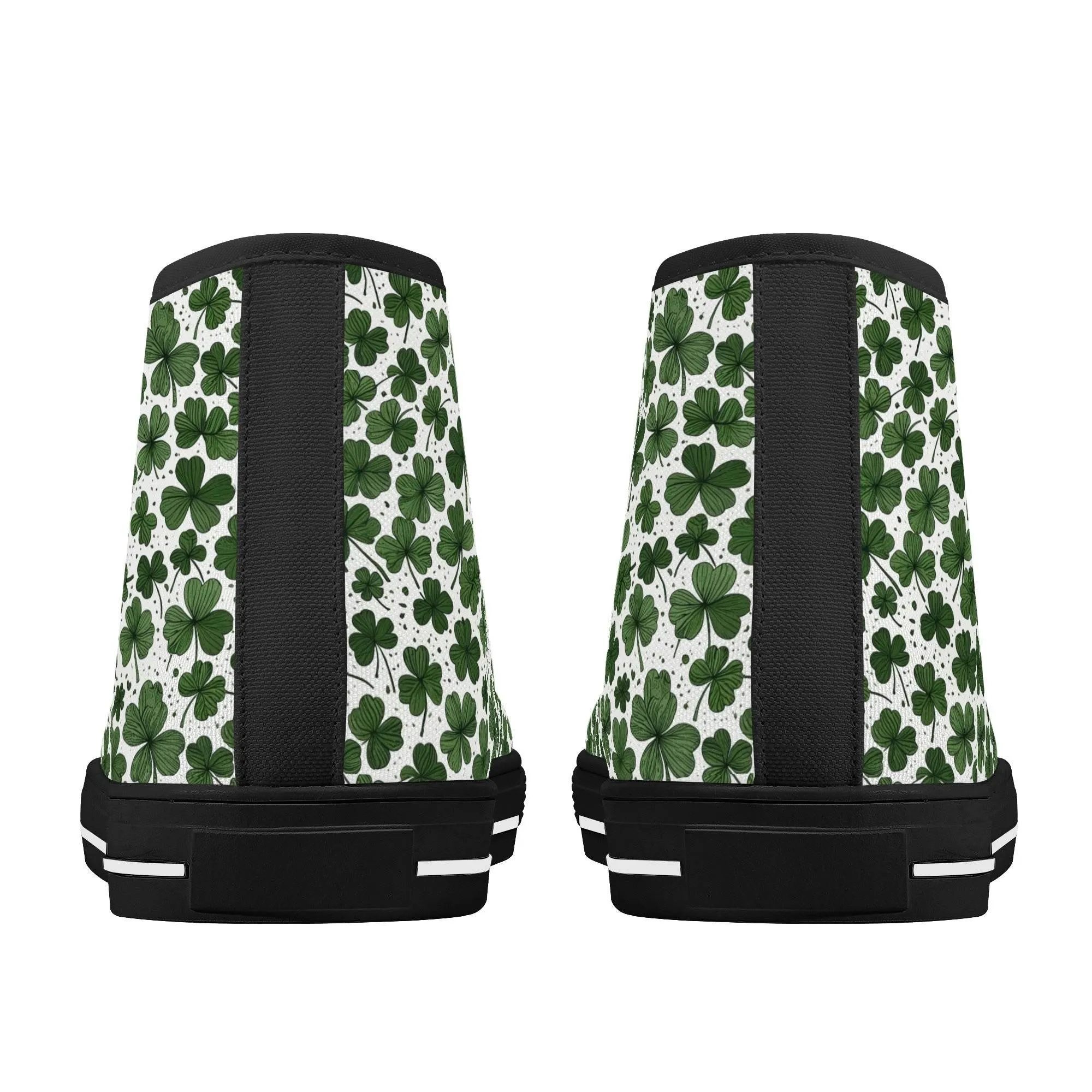 Clovers Mens High Top Canvas Shoes