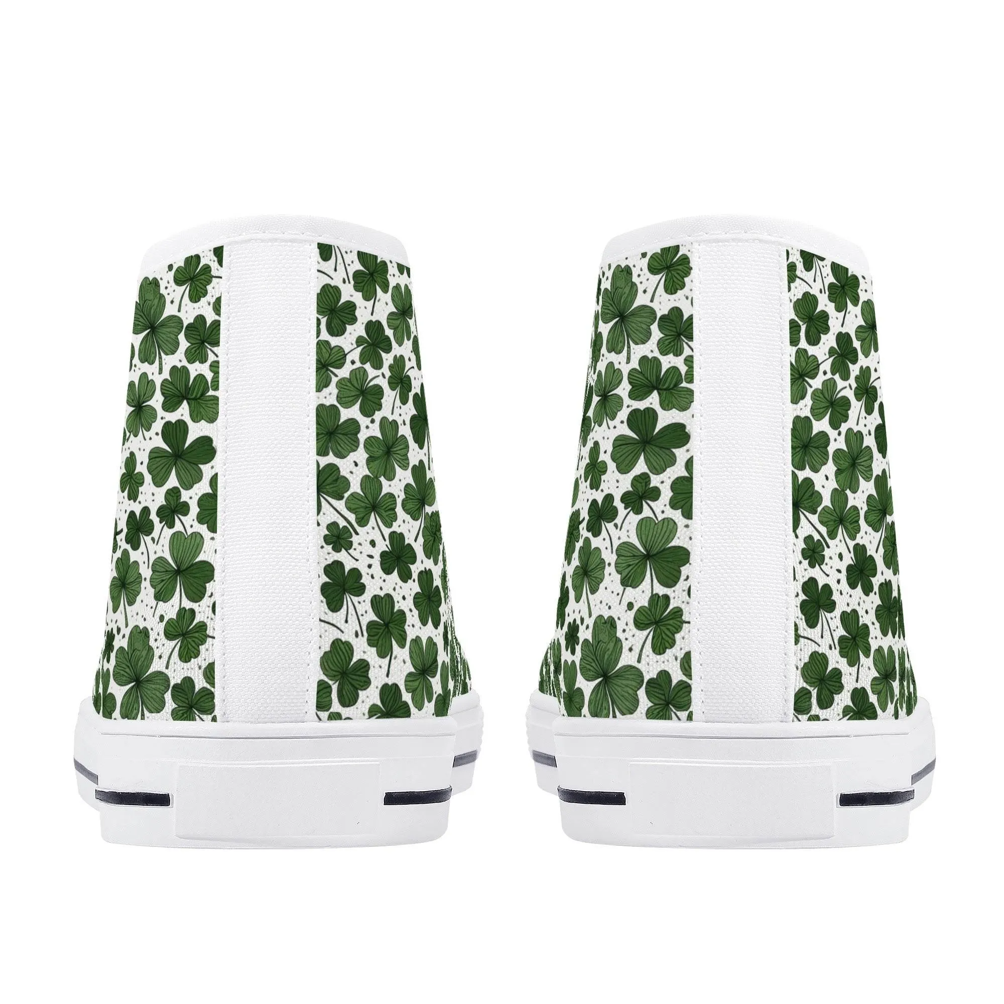 Clovers Mens High Top Canvas Shoes