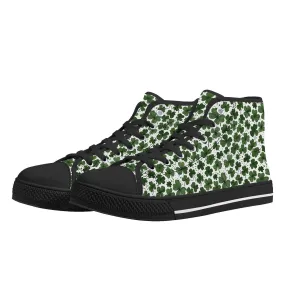 Clovers Mens High Top Canvas Shoes