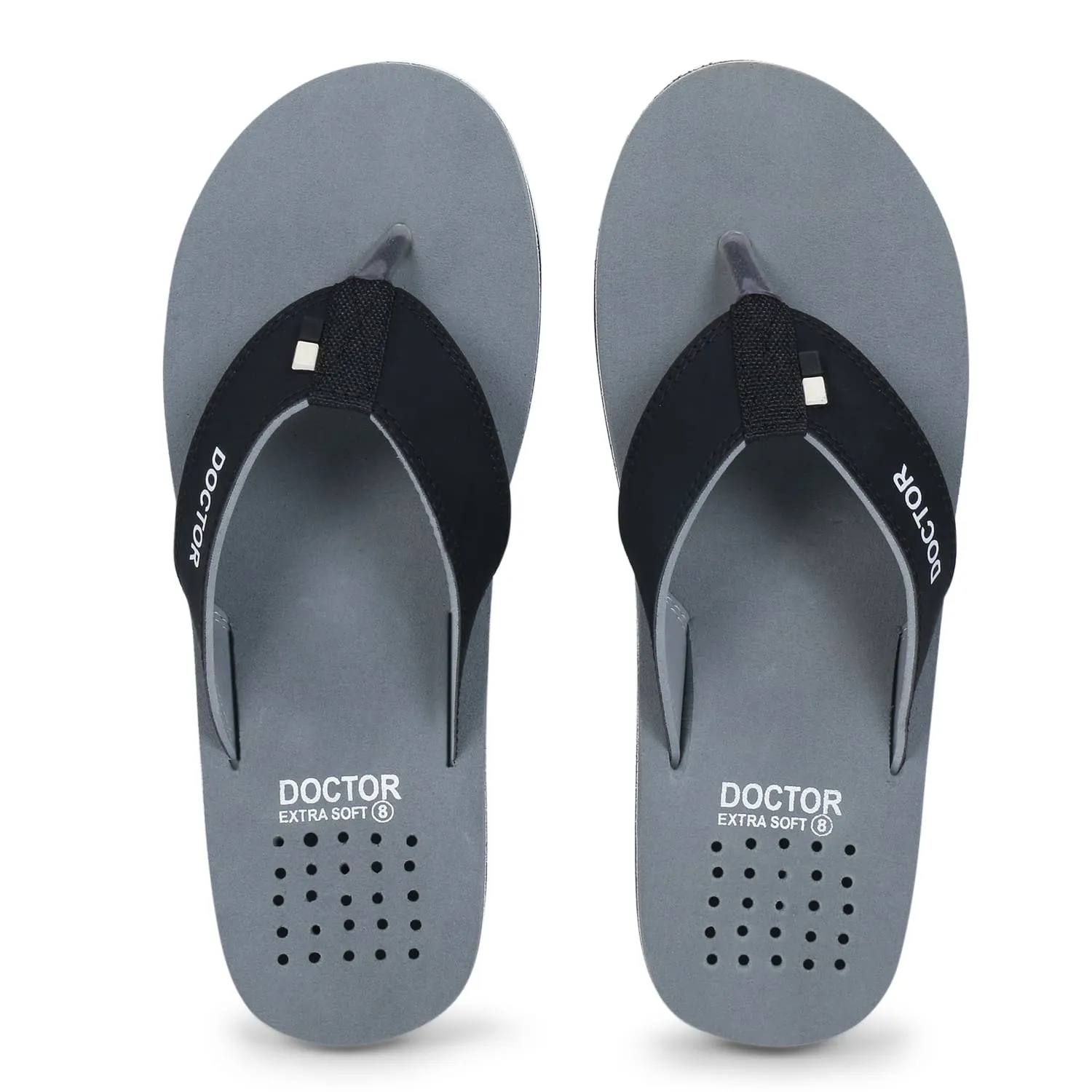 DOCTOR EXTRA SOFT D-24 Men's Sliders, Skin Friendly EVA Provides Optimum Support To Heel