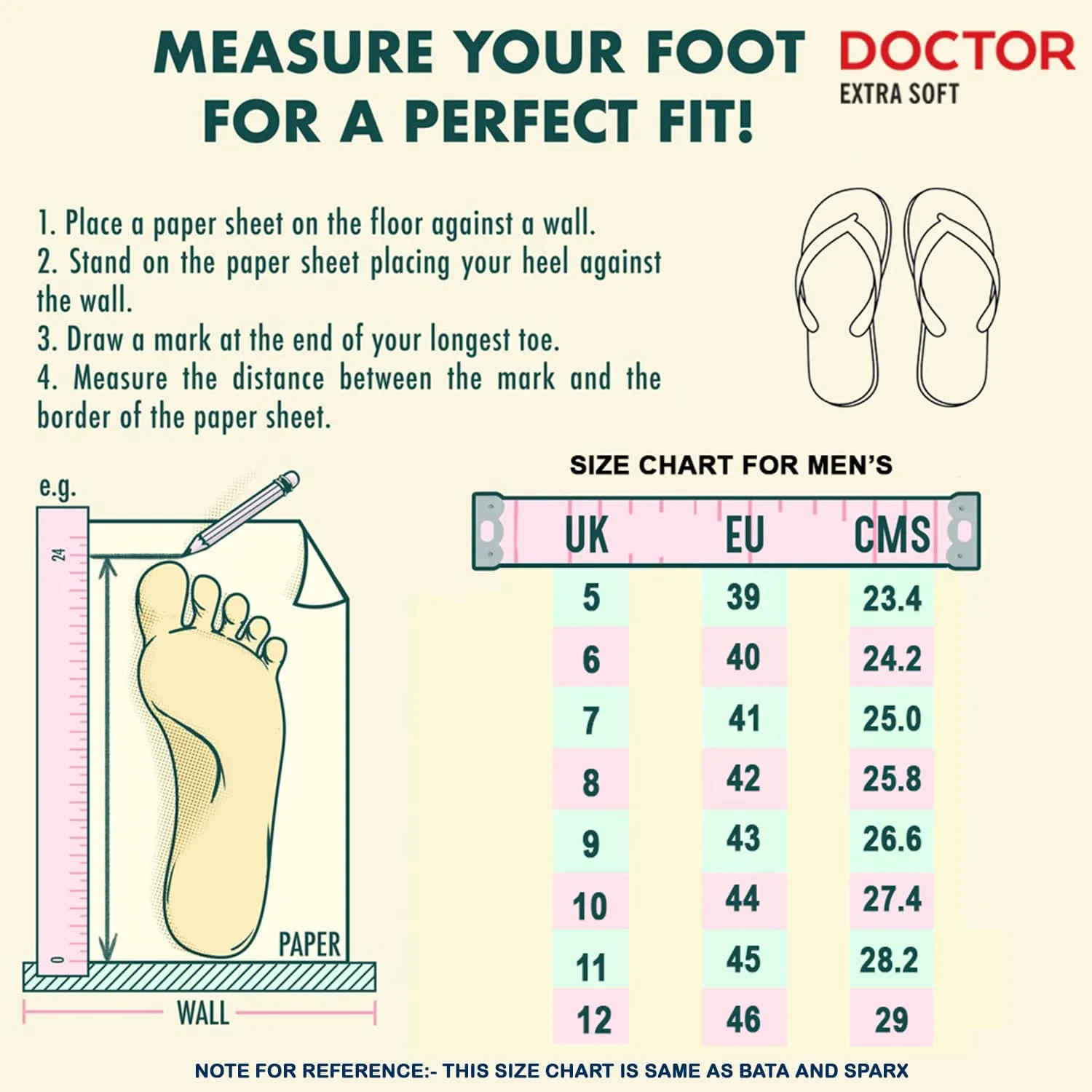 DOCTOR EXTRA SOFT D-24 Men's Sliders, Skin Friendly EVA Provides Optimum Support To Heel