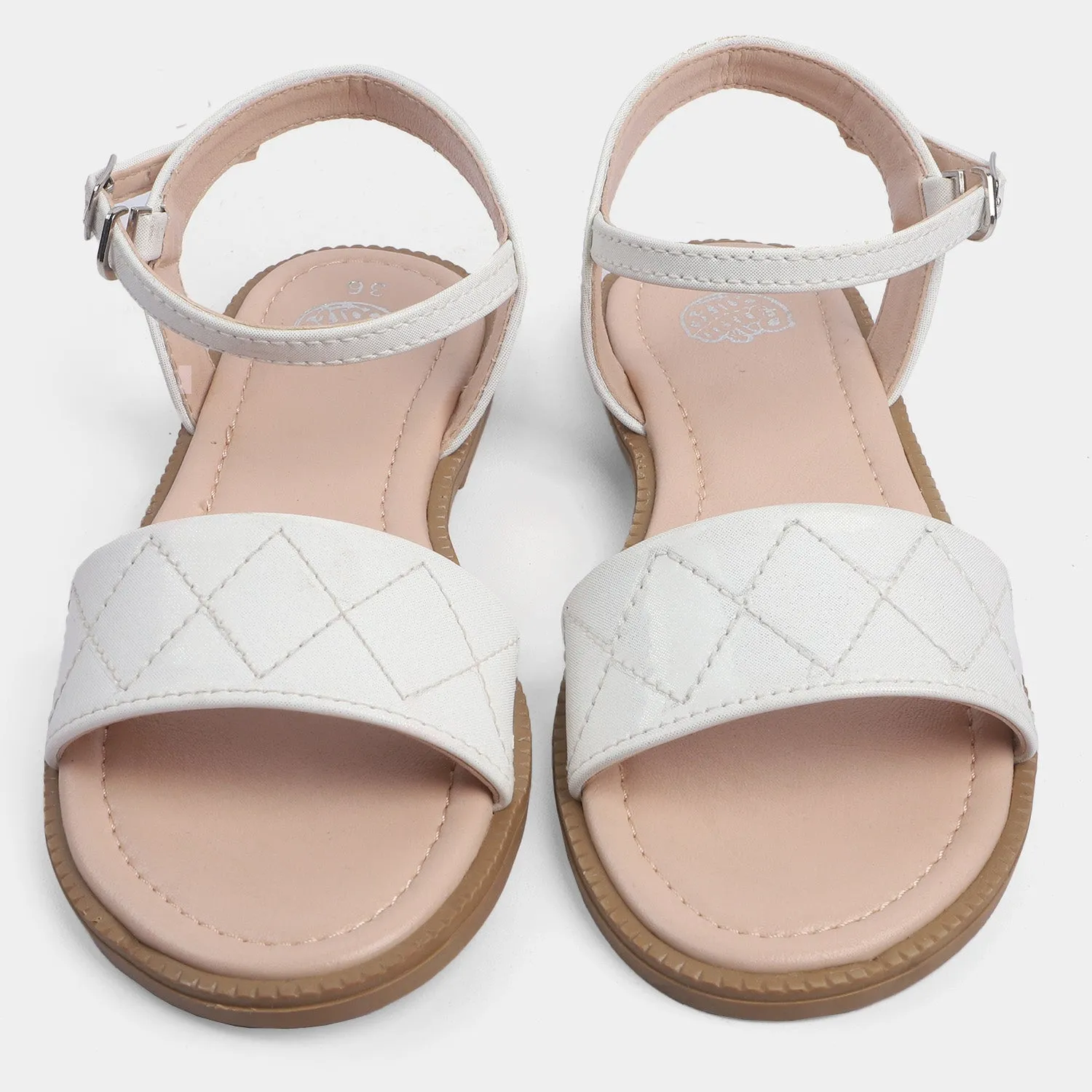 Girls Sandal 456-56-White