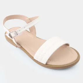 Girls Sandal MT-01-White