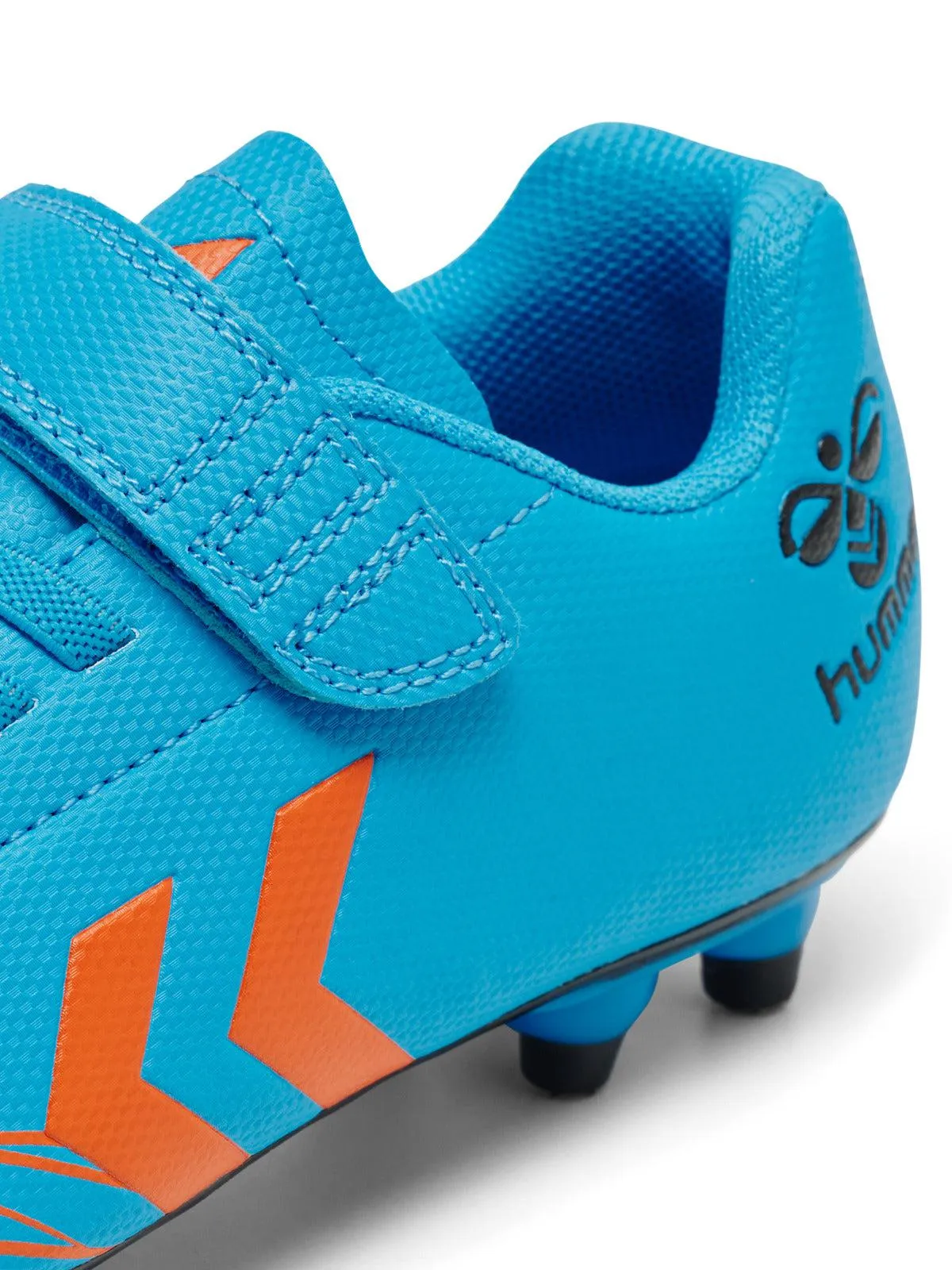 hummel Top Star Jr FG Soccer Cleats (blue/orange)