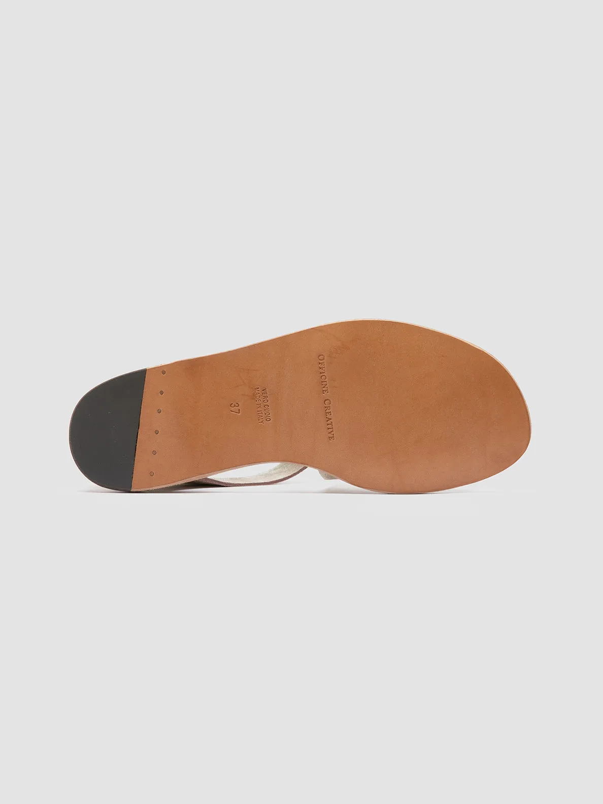 ITACA 047 - Gold Leather Sandals