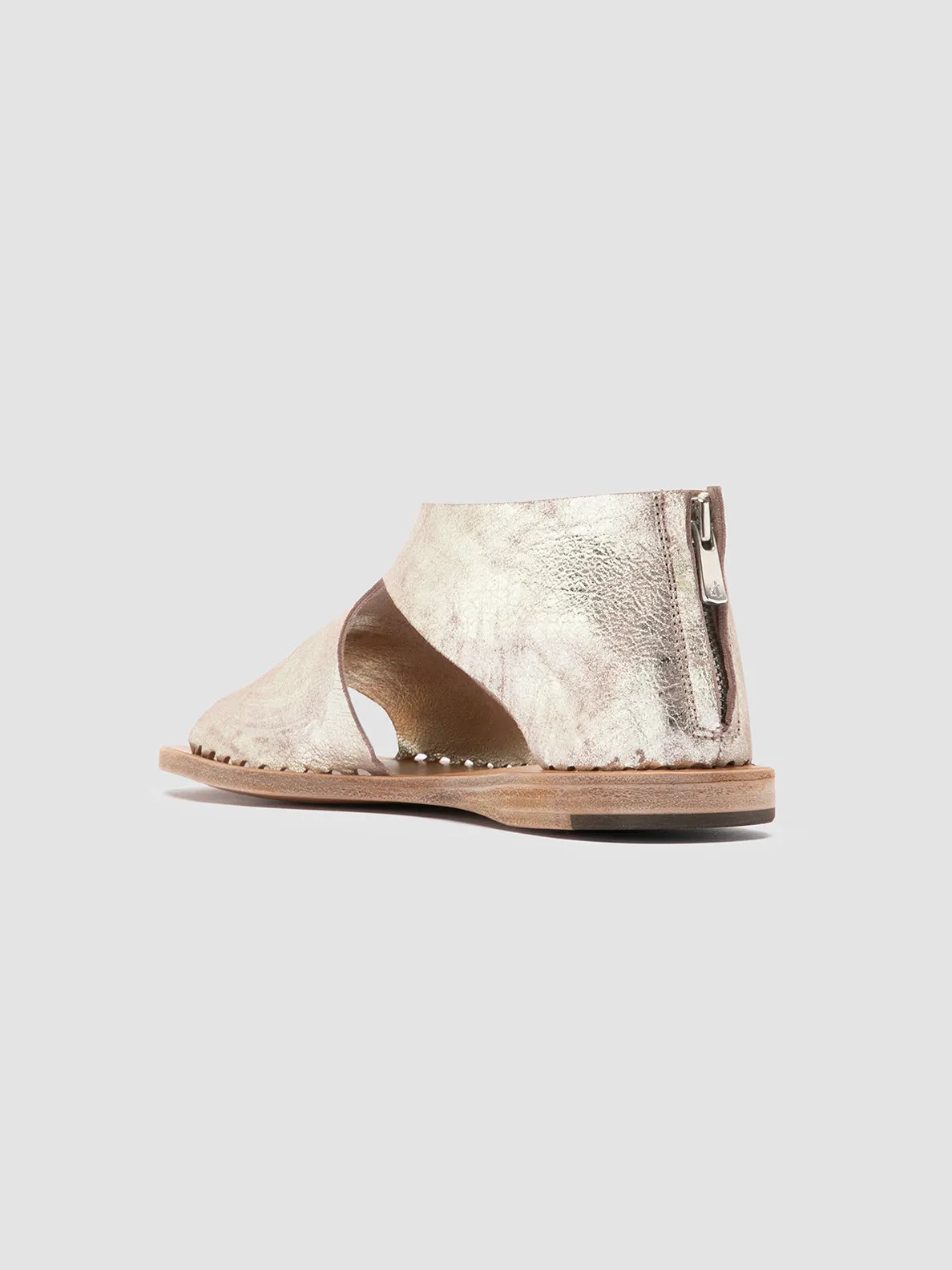 ITACA 047 - Gold Leather Sandals