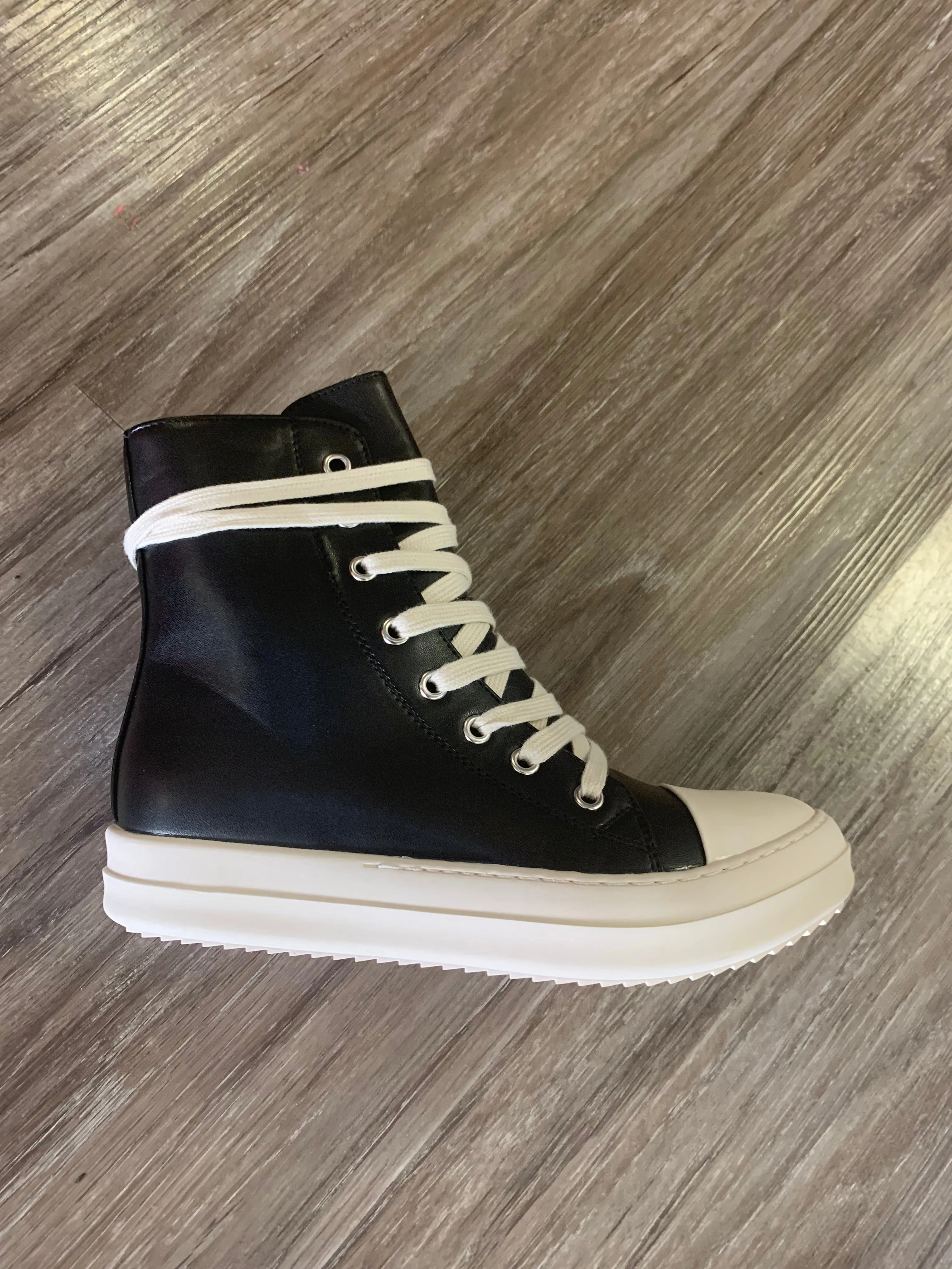 Leather O Tops