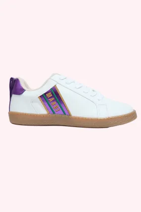Maker's: Billie Mardi Gras Sneakers - Metallic Purple
