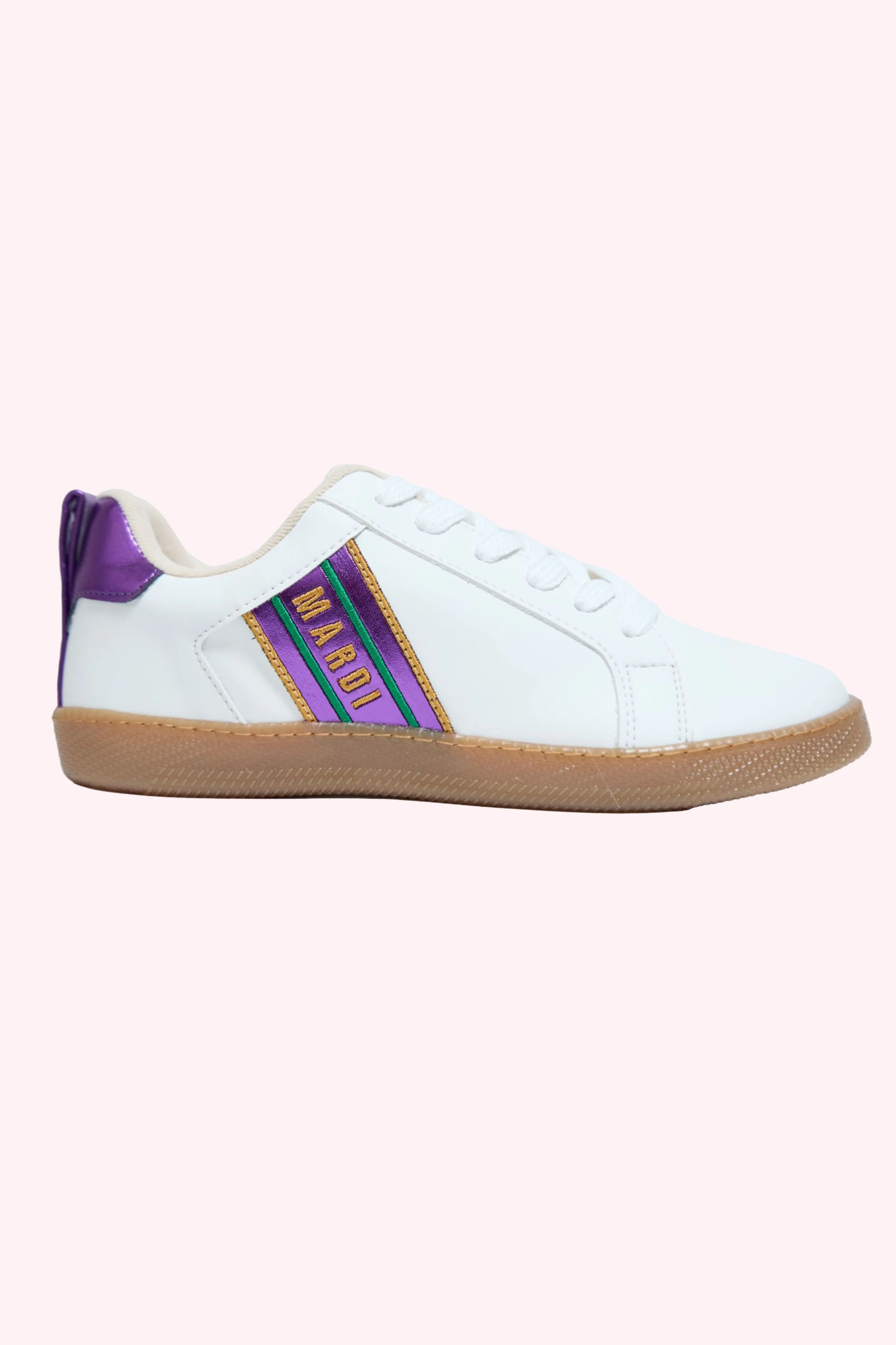 Maker's: Billie Mardi Gras Sneakers - Metallic Purple