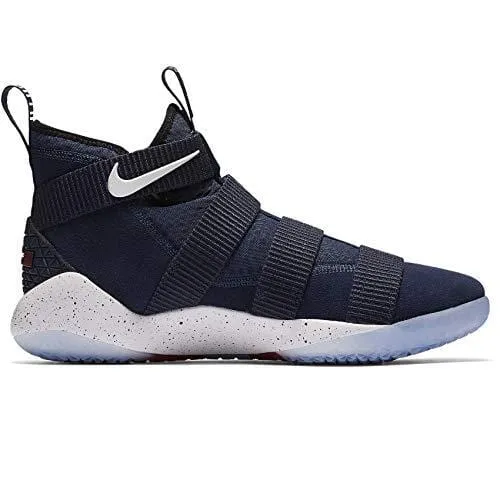 Nike Lebron Soldier Xi Mens Basketball Shoes (11 D(M) US, College Navy/College Navy-White-Team Red)