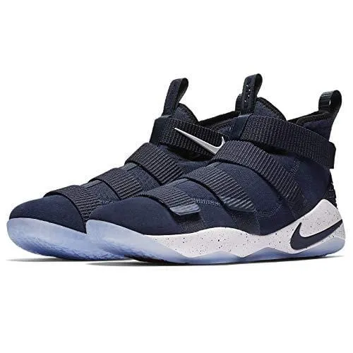 Nike Lebron Soldier Xi Mens Basketball Shoes (11 D(M) US, College Navy/College Navy-White-Team Red)