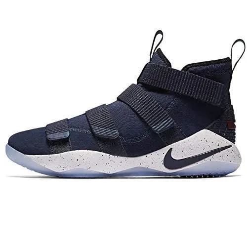 Nike Lebron Soldier Xi Mens Basketball Shoes (11 D(M) US, College Navy/College Navy-White-Team Red)