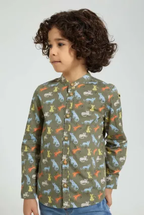 Olive Cat Shirt
