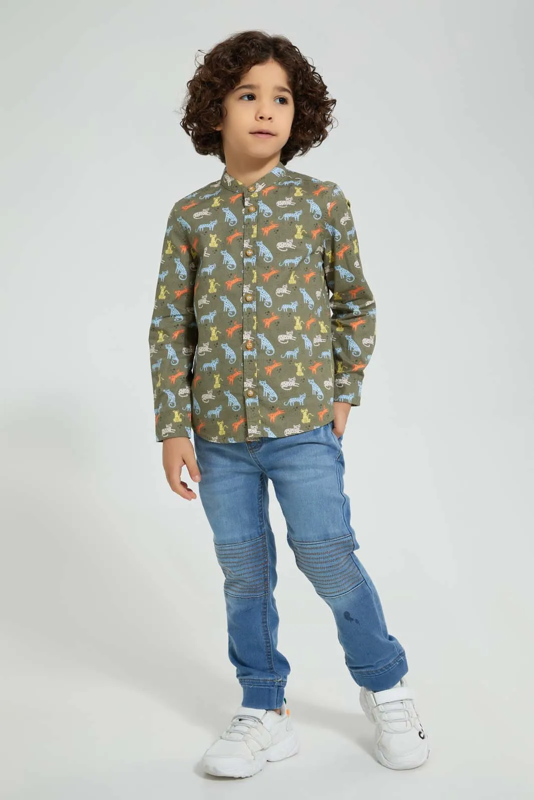 Olive Cat Shirt