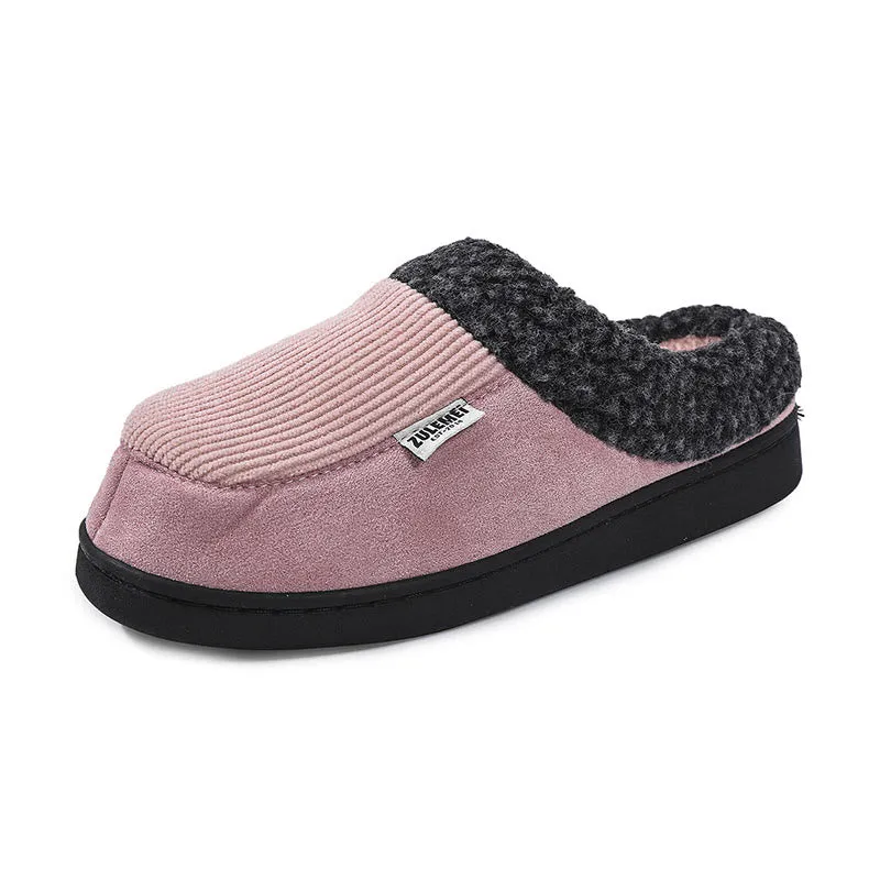 Plus Size Vertical Stripes Slippers