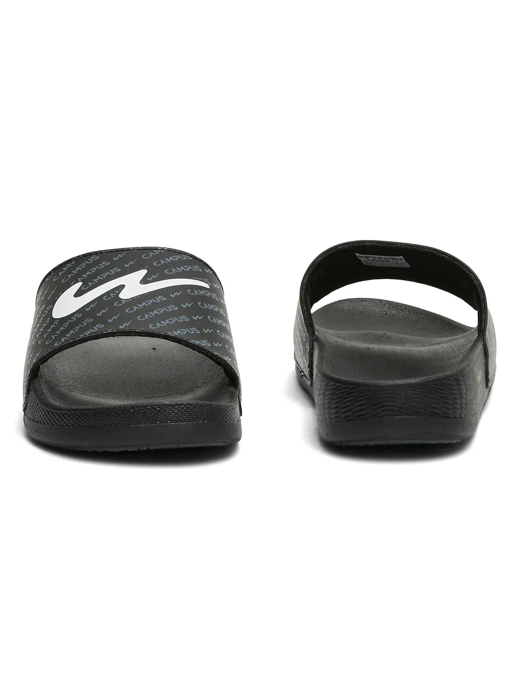 SL-444 Black Men's Slides