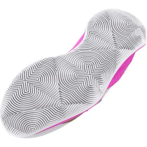 Under Armour Unisex Jet '23, (105) White/Vivid Magenta/Metallic Gold, 11.5, US