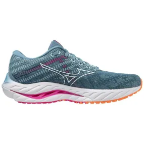Women's Mizuno Wave Inspire 19 D Provincial Blue-White
